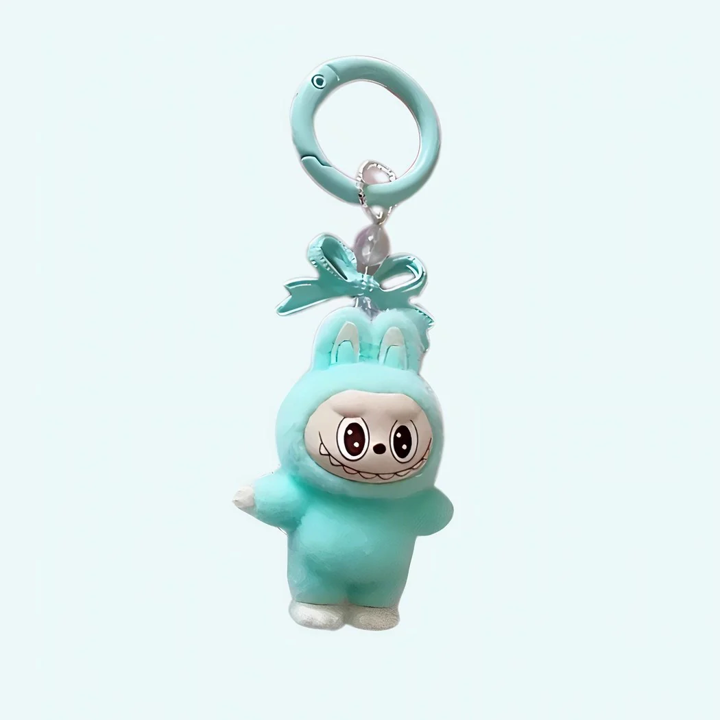 Mini porte-clé peluche style Labubu – Image 6